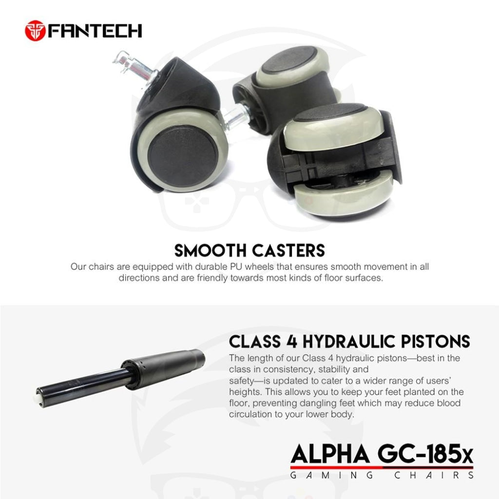 Fantech Alpha Gc-185X Gaming Chair Fantech Alpha Gc-185X Gaming Chair
